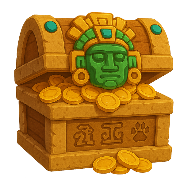 Medal treasure logo